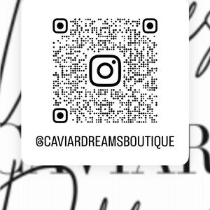 Instagram QR Code for Caviar Dreams Boutique